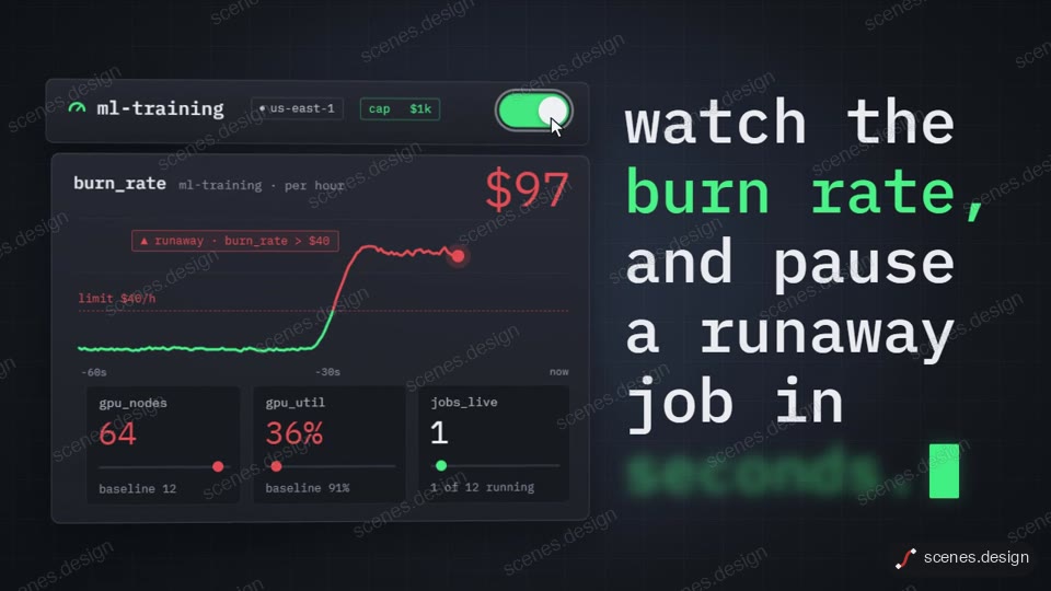 Typed SaaS dashboard teaser: saas product teaser