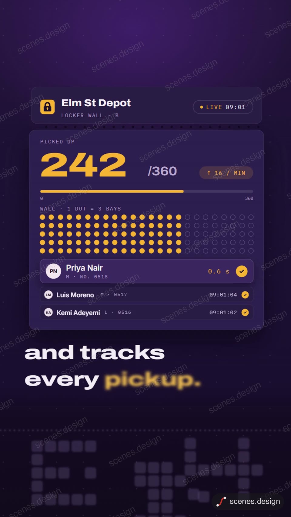 Queue to one-tap pickup: queue animation explainer